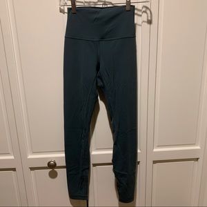 Lululemon align pant “desert teal” size 4